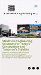 Mobile Screenshot of albertsonengineering.com